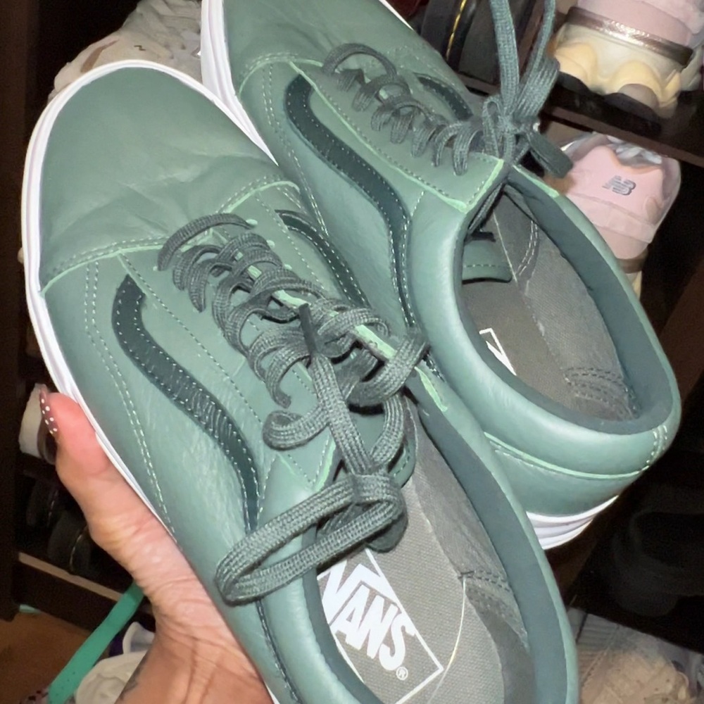 Vans Stacked Green Sneakers